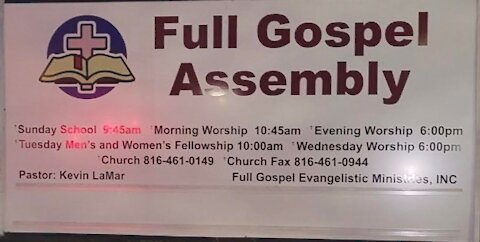 Full Gospel Assembly Nov 14, 2021 AM