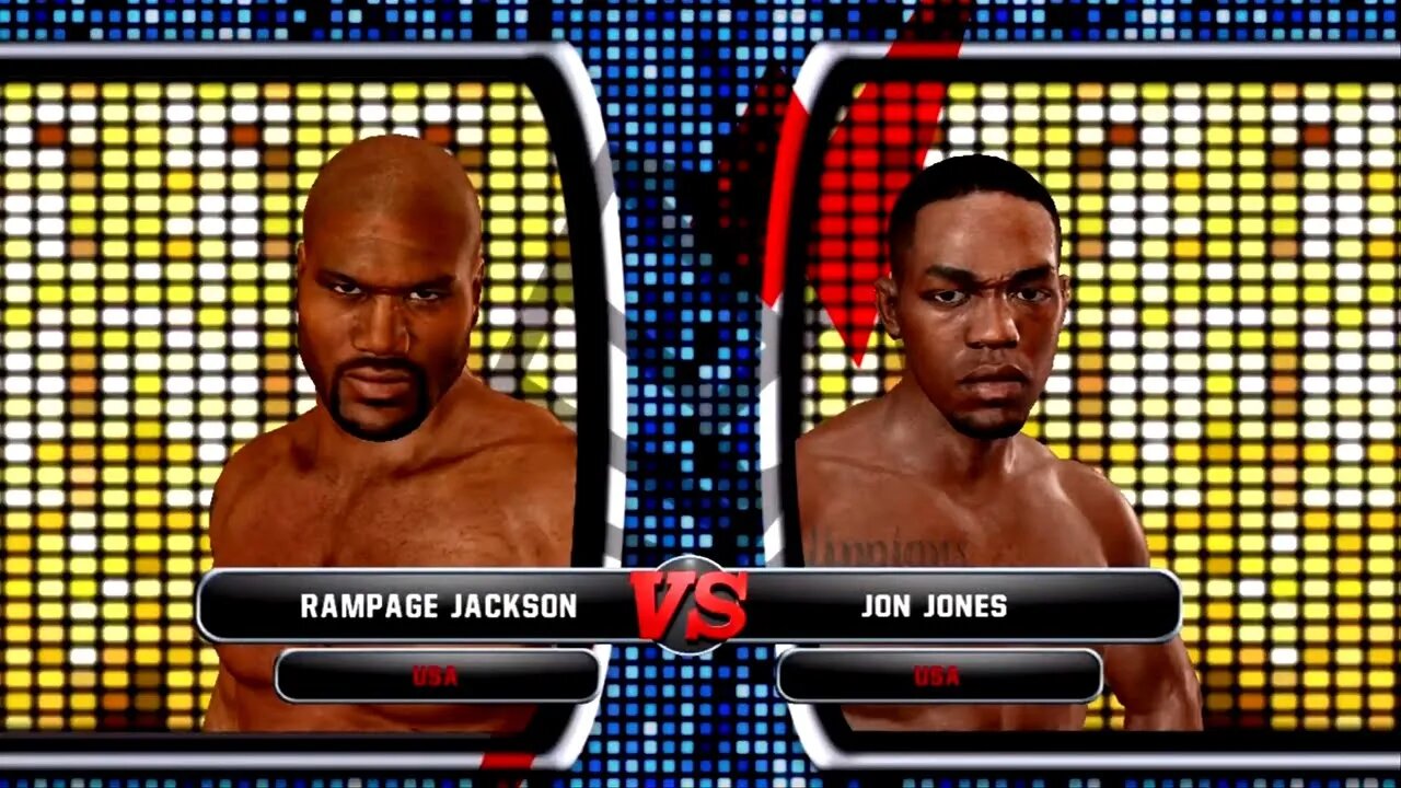 UFC Undisputed 3 Gameplay Jon Jones vs Rampage Jackson (Pride)