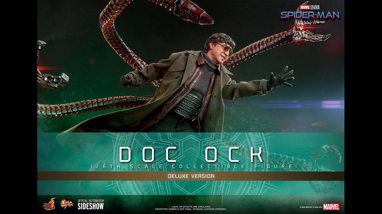 Marvel's Spider-Man No Way Home [Doc Ock Action Figure Deluxe Version] 1/6 Hot Toys