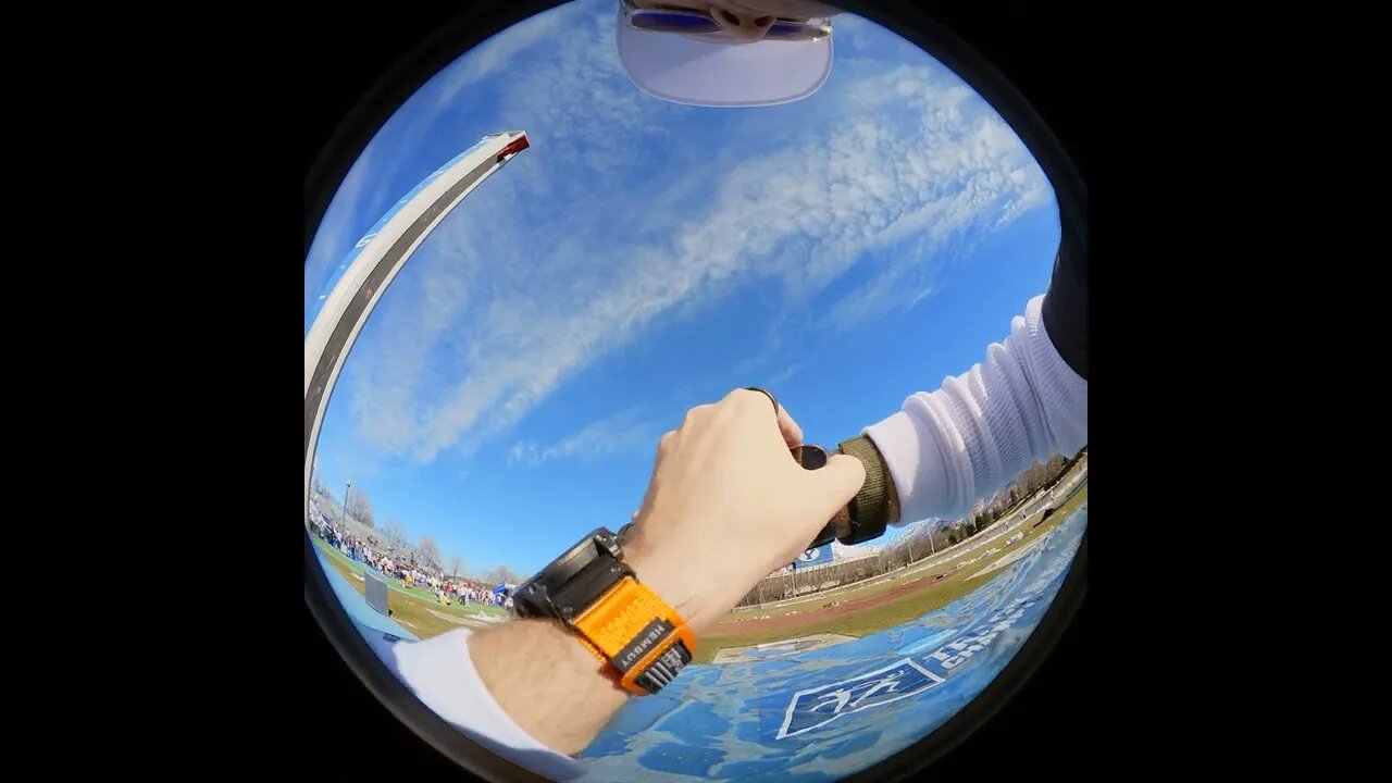 Running in a fishbowl? (RAW video from the Insta360 GO2 Rex Lee Run 03/11/2023)