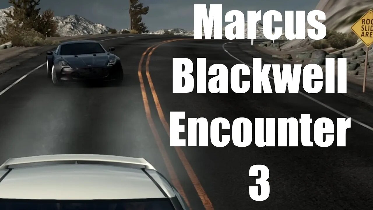 NEED FOR SPEED THE RUN Marcus Blackwell Encounter 3 (Mob Family)