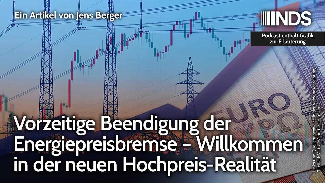 Vorzeitige Beendigung der Energiepreisbremse – Willkommen in der neuen Hochpreis-Realität.Berger NDS