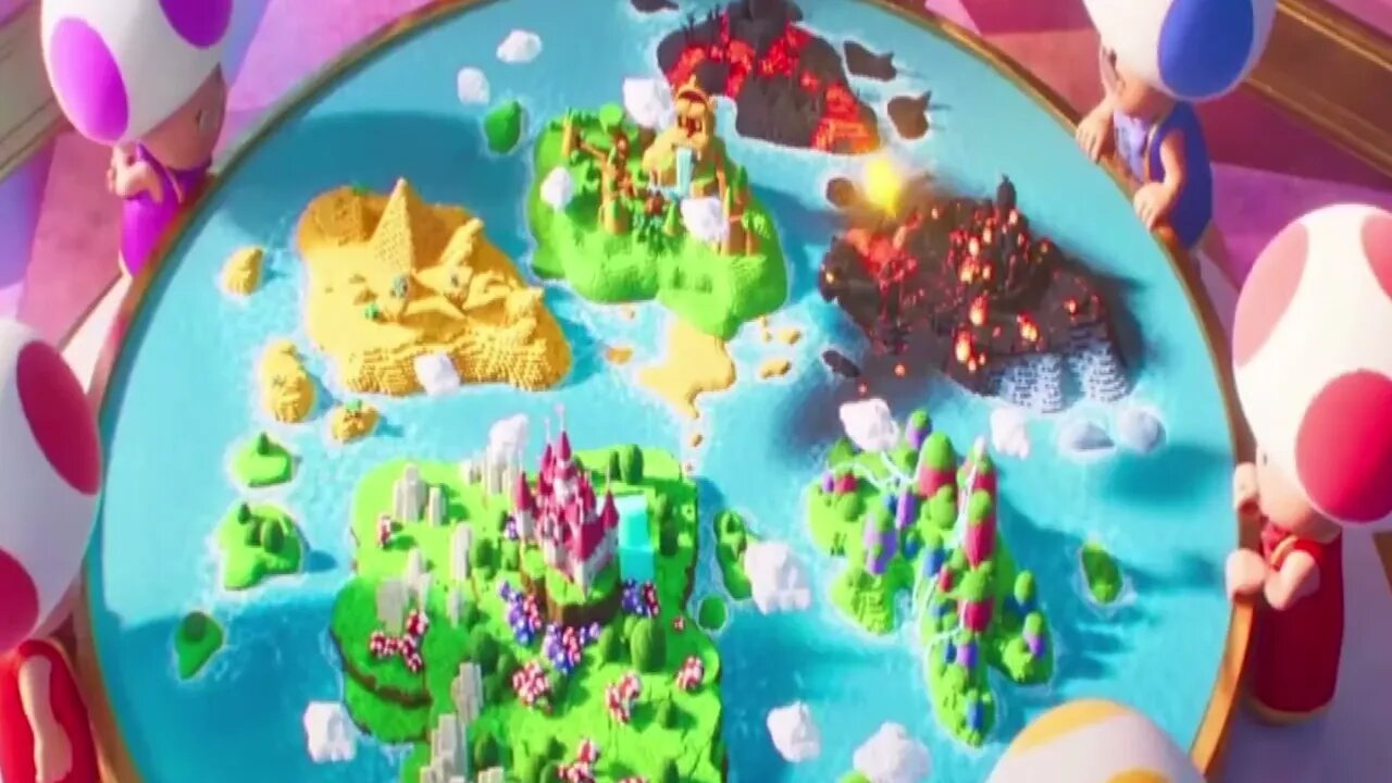 Yoshi's Island in Mario Movie?!