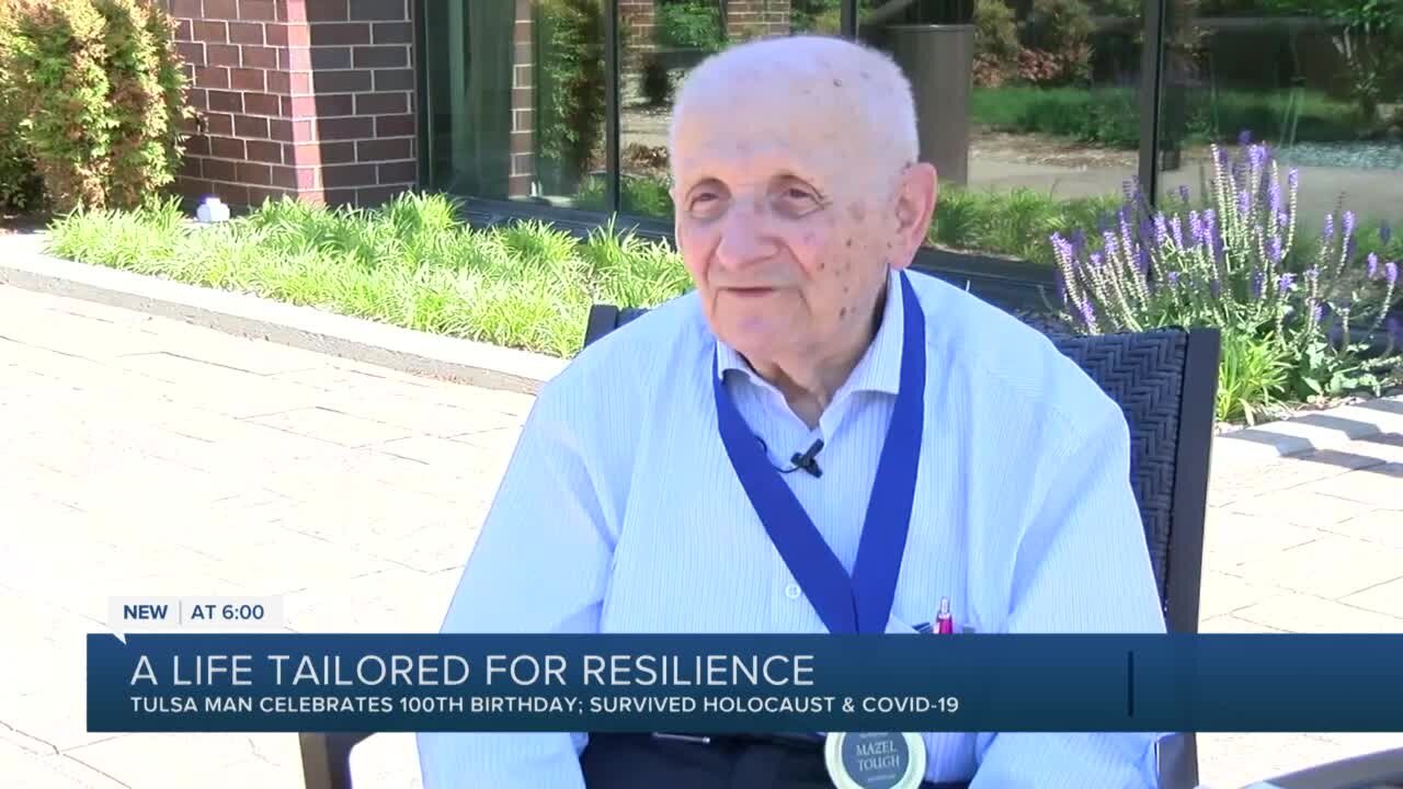 Holocaust survivor, Tulsa tailor celebrates 100th birthday