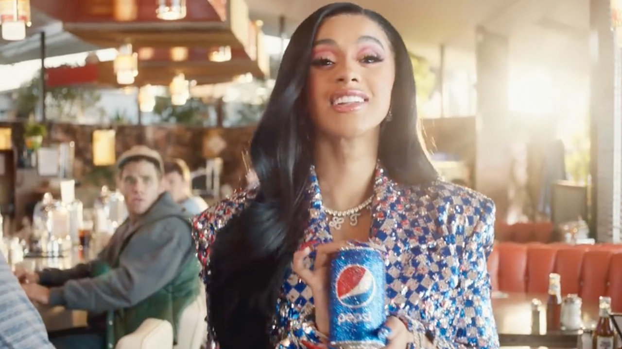 First Look At Cardi B’s Pepsi Superbowl Commercial With Steve Carrel