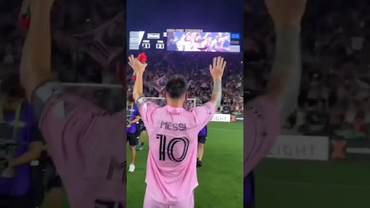 Messi in Intermiamicf. #messi #leo #viral #shorts #video #shorts #intermiamicf