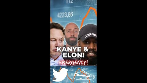 Elon Musk buys twitter & Kanye West loses Adidas EMERGENCY INFO! #shorts #shortversion