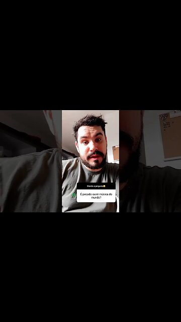 É pecado ou ir musica do mundo?