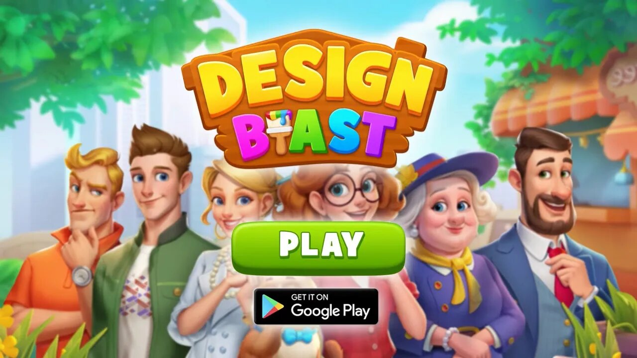 Design Blast - Decorar Casas - Jogo lançado este ano de 2022