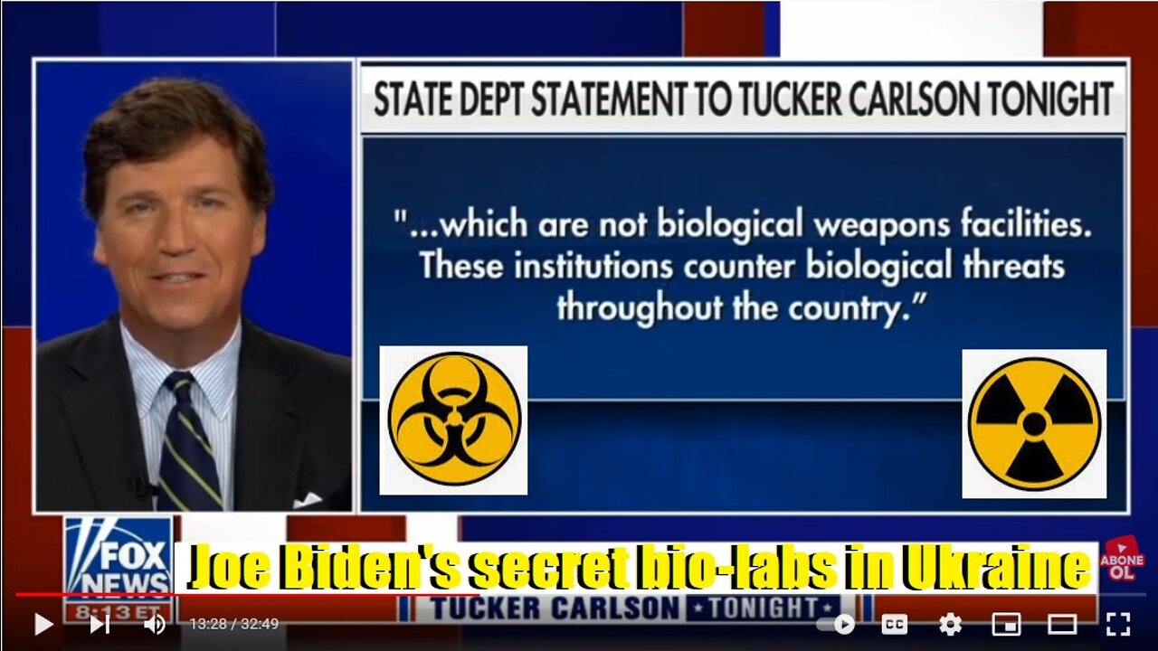 ☢️ Joe Biden's secret bio-labs in Ukraine ☢️
