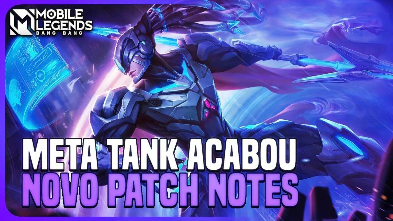 BUFF NO ALPHA, 7 MARES E LORD | FIM DO META TANK | PATCH NOTES SA | MLBB