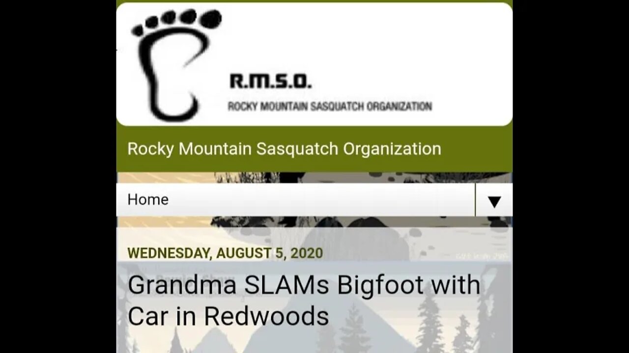 Grandma Slams Bigfoot With Car Paranormal News