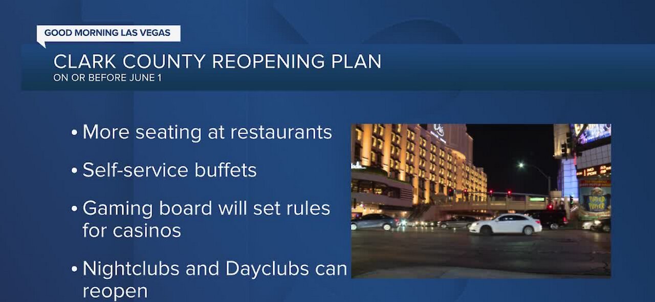 Clark County Commissioners to vote on reopening plans Tuesday