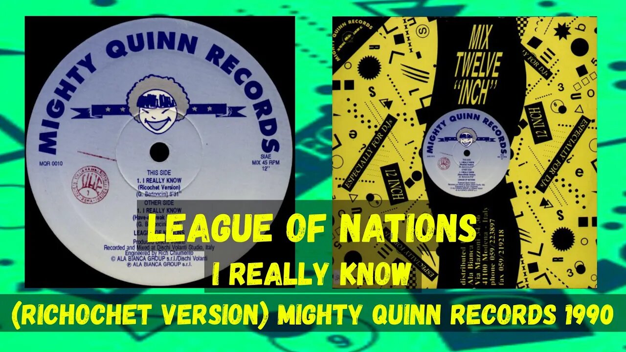 Italian House, League Of Nations - I Really Know (Richochet Version)