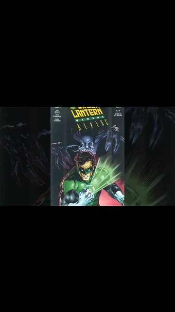 DC / Dark Horse "Green Lantern Versus Aliens" Covers