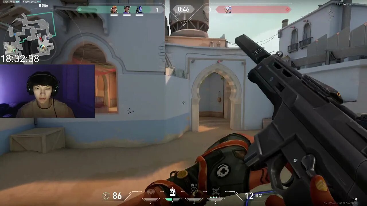 Ace without even seeing most of them