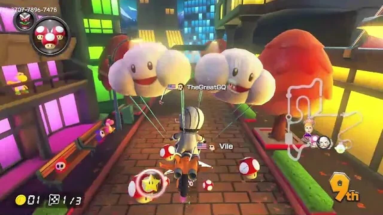 8/31/23 Edition of Mario Kart 8 Deluxe. Racing with TheGreatGQ.