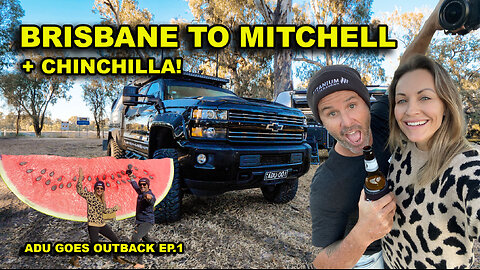 ARTESIAN SPA | WEIRS AND BEERS! | DAY ONE OF ADU GOES OUTBACK - BRISBANE TO MITCHELL VIA CHINCHILLA