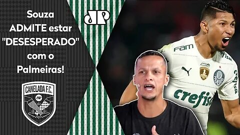 "Eu NÃO AGUENTO mais! SEMPRE PENSO que o Palmeiras VAI PERDER, mas..." Souza ASSUME MEDO do Verdão!