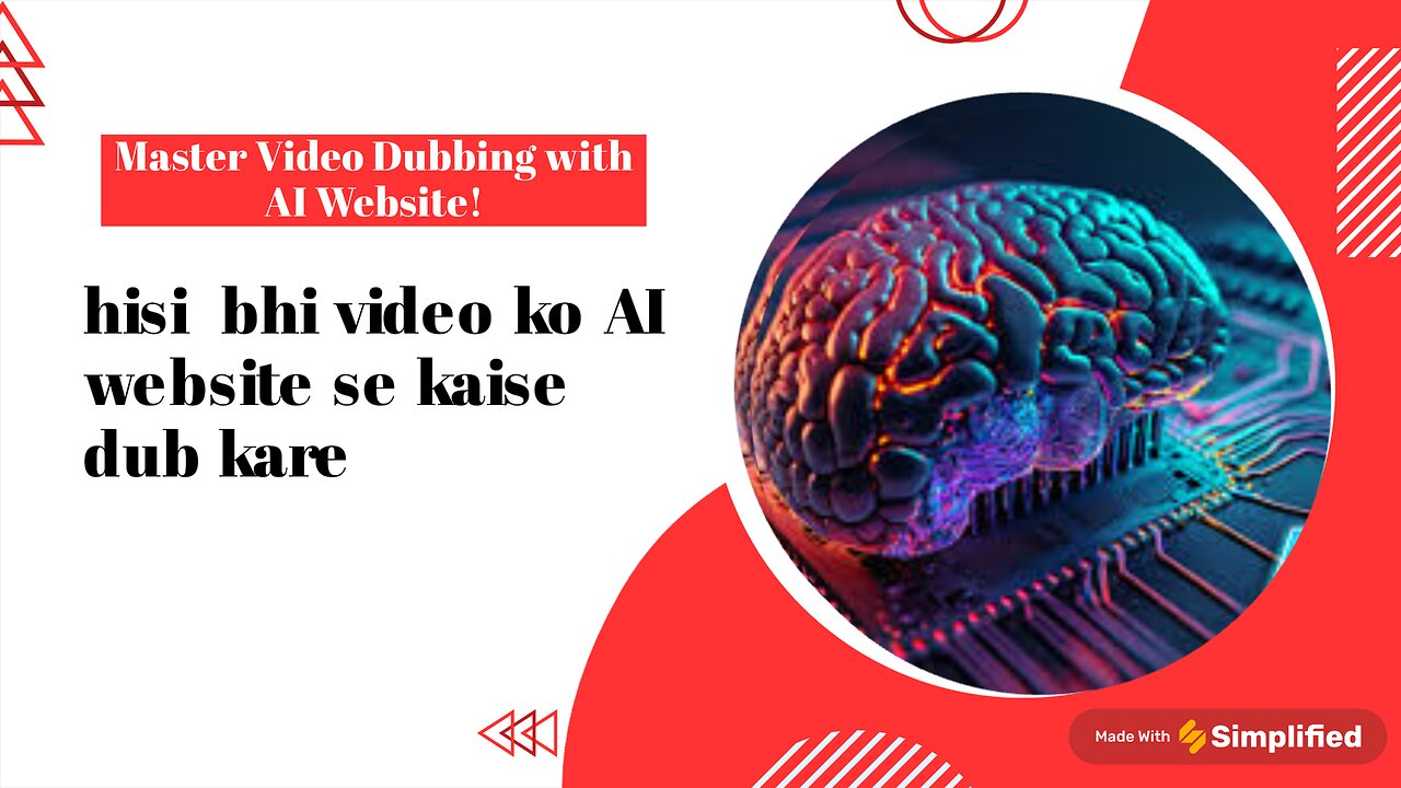 kisi bhi video dub karne ke liye best ai video dubbing website video ko dub |#aidubbing #ai