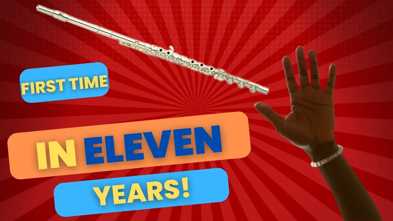 Playing My Flute For The First Time In ELEVEN YEARS! (WATCH ME CREATE! Episode 10)