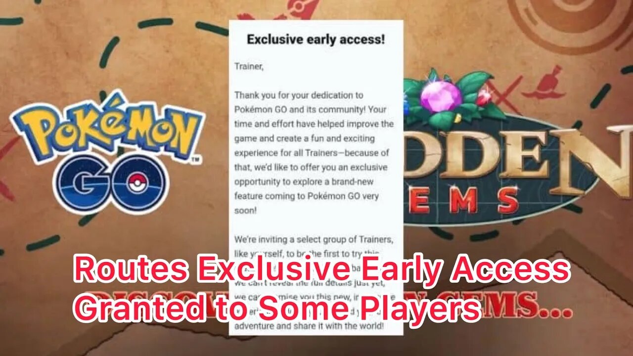 Routes Exclusive Early Access Granted to Some Players