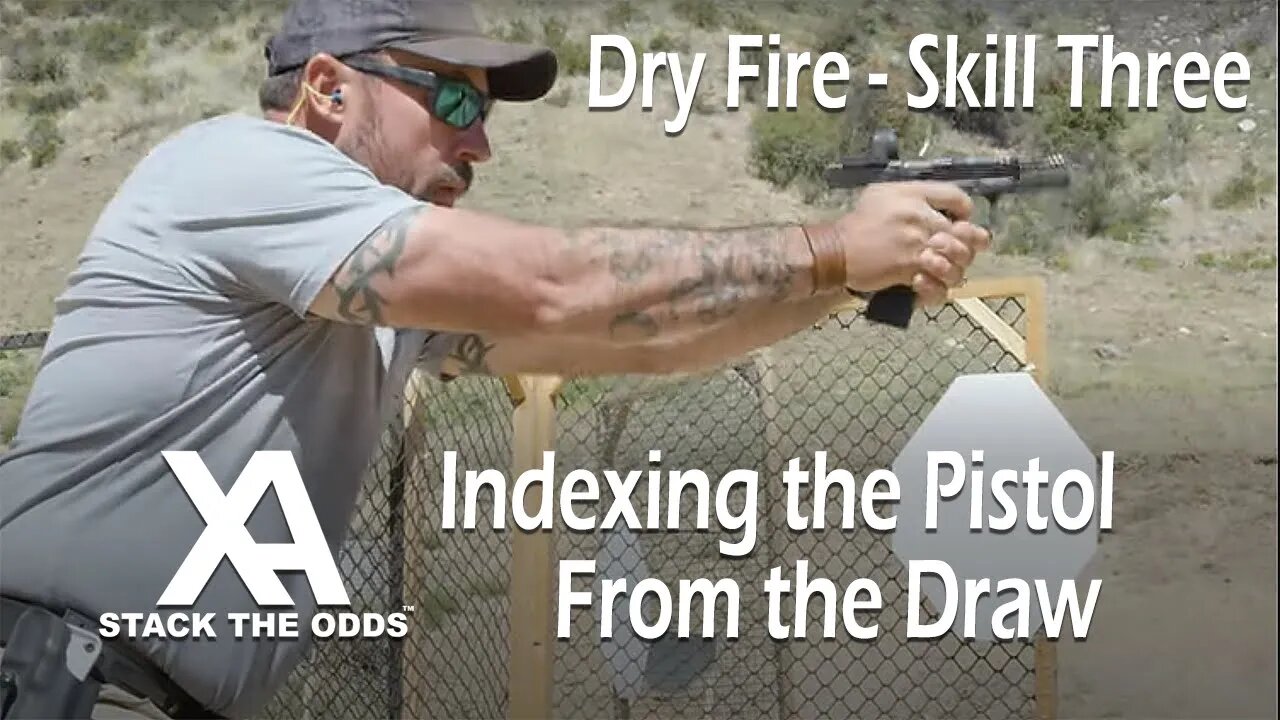 Xray Alpha Pistol Foundations - Dry Fire Skill Three - Indexing the Pistol From the Draw