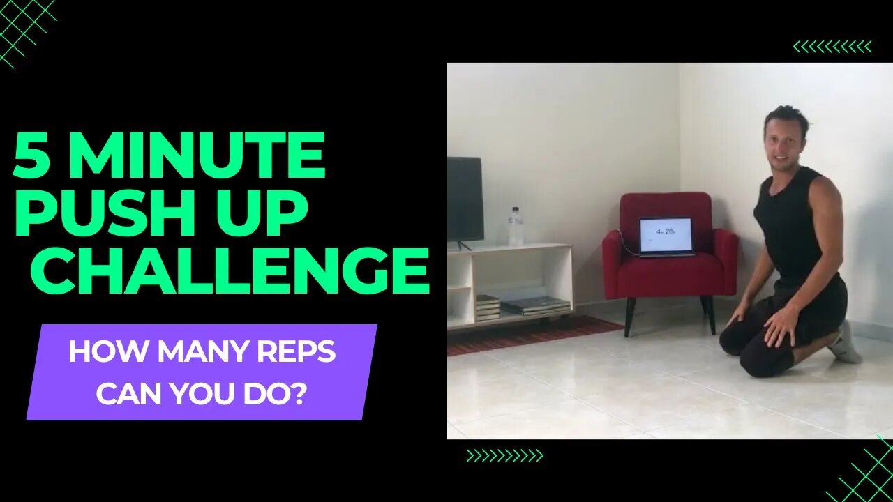 5 Minute Push Up Challenge (How many push ups can you do in 5 minutes)