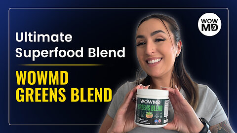 WOWMD Greens Blend: My Go-To for Daily Energy (WATCH NOW!!)