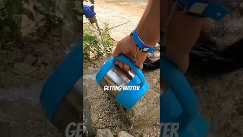 Getting freash water for the Van. Do not run low on Water in our hot summer. #water #shortsvideo