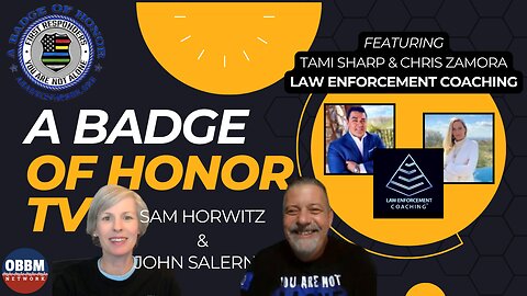 A Badge of Honor - Chris Zamora and Tami Sharp, Law Enforcement Coaching