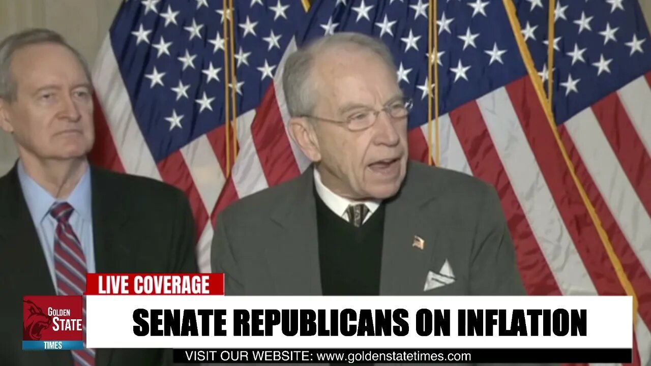 "WE GOT TO THANK MANCHIN" - Grassley SLAMS Biden on Inflation, Credits Joe Manchin for Fighting BBB!