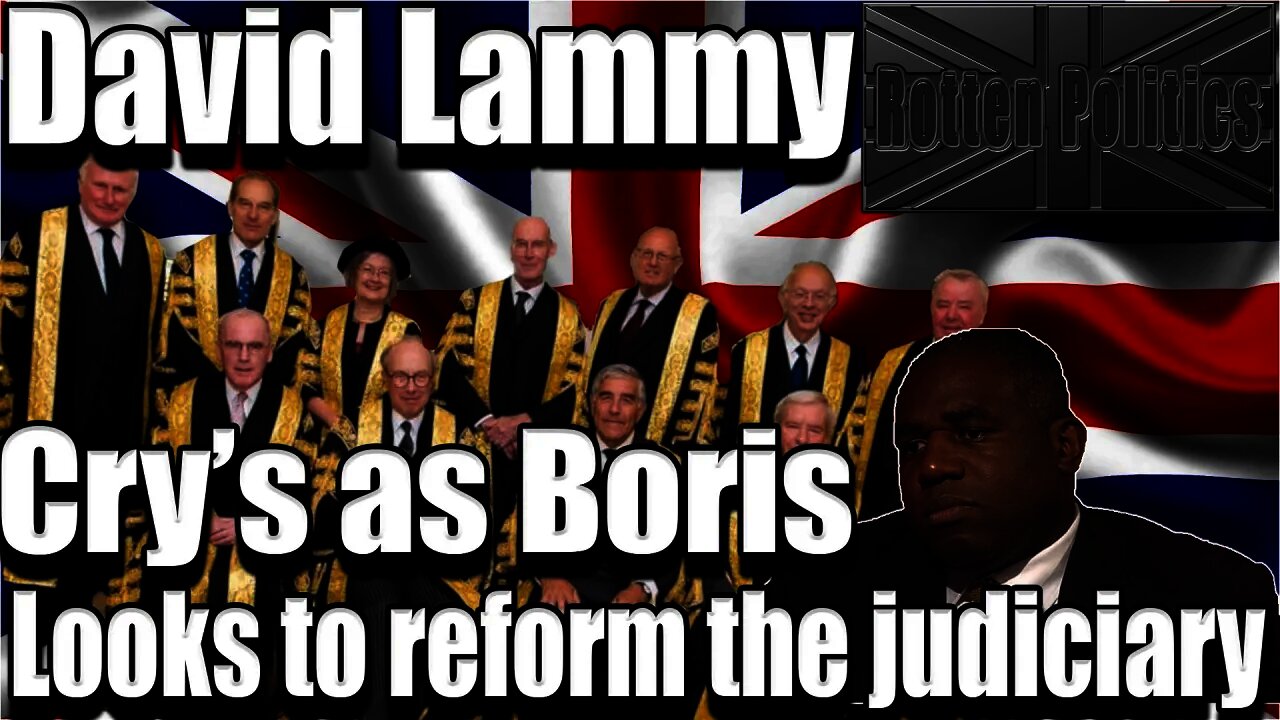 David lammy tells boris to keep his populist hands of the judiciary