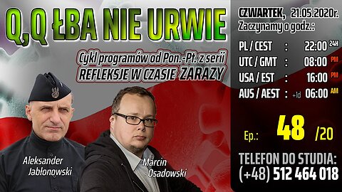 QRWA, QRWIE ŁBA NIE URWIE - Olszański, Osadowski NPTV (21.05.2020)