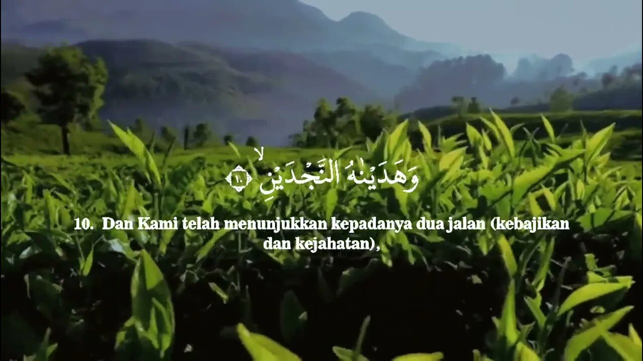 Murottal - Surah Al-Balad ( Voice Syaikh Abdul Fattah Barakat ) . #alquran #quran #murottal