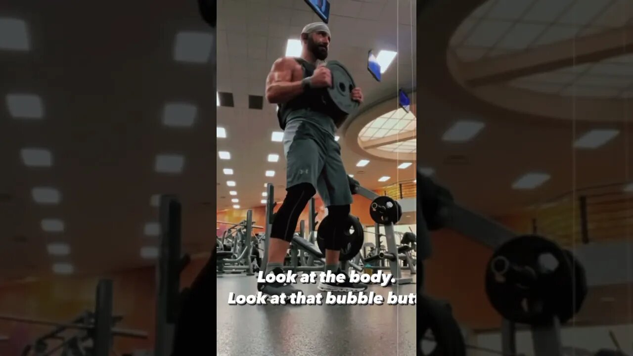 What I wish members say about me while I do HIIT in the weight section #fitness #comedy #shorts