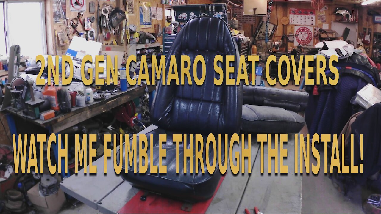 2nd Gen Camaro Seats - rebuilding, recovering