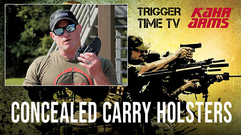 Choosing the Right Concealed Carry Holsters with Trigger Time TV #gun #pistol #kahrarms