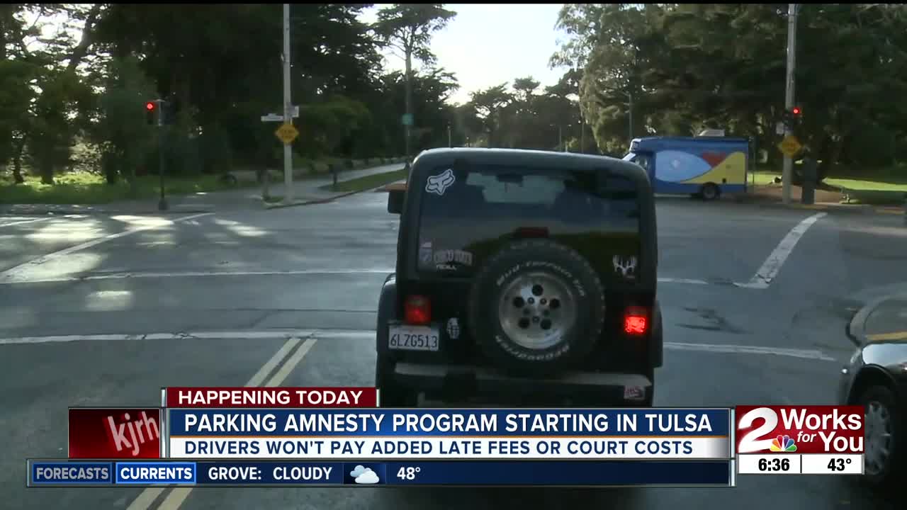Parking amnesty program starting in Tulsa