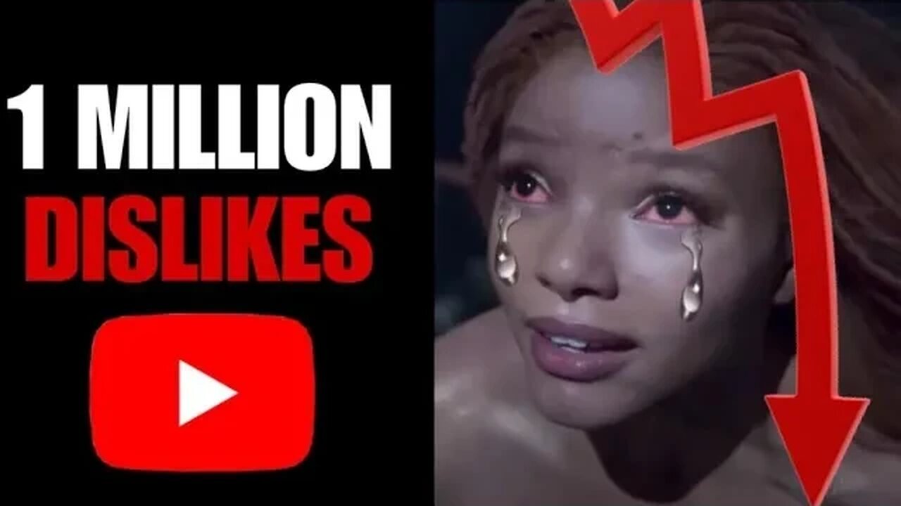 Super WOKE Little Mermaid Trailer DESTROYED - Over 1M DISLIKES in 3 days!