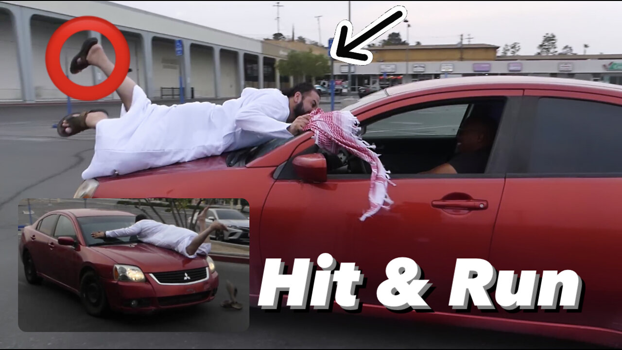 HIT AND RUN SCENE | FUNNY SKIT