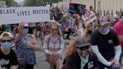 Thousands Of People Protest In Washington, D.C. Saturday