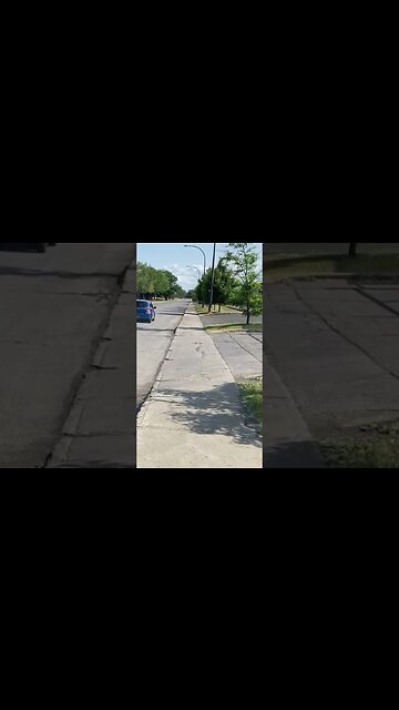 yaris tries its best to do a burnout