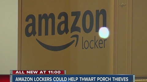 Amazon lockers could help thwart porch thieves