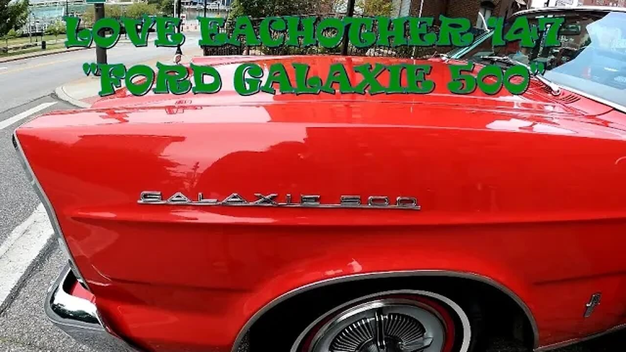 LE147 "FORD GALAXIE 500"