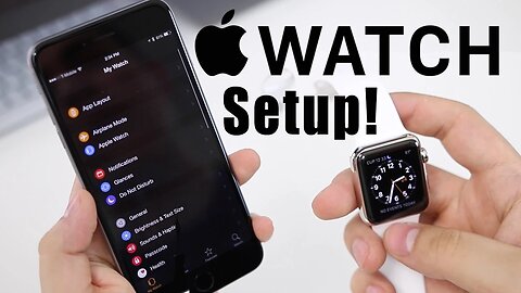 How to Set up an Apple Watch and Pair it to an iPhone?