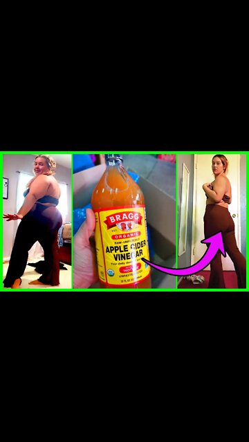 Apple Cider Vinegar Weight Loss Recipe_Flat Stomach In 30 Days_Homemade Fat Burning Drinks #shorts