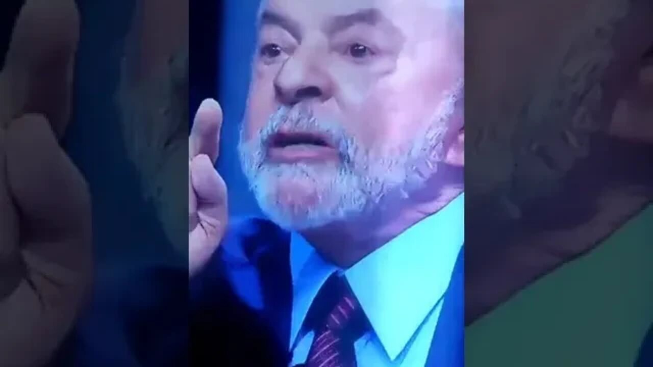 William Bonner desanima em ver seu candidato Lula perder a linha