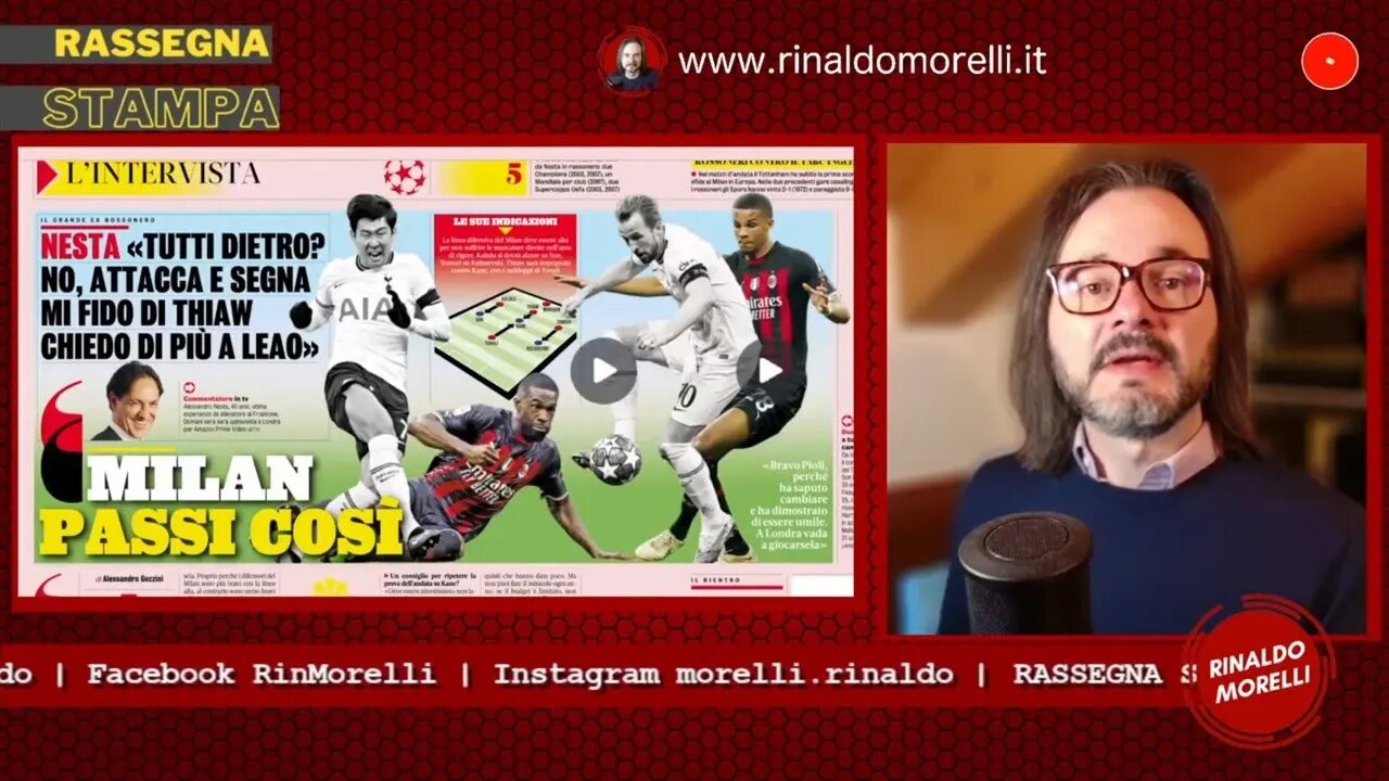 Rassegna Stampa 07.03.2023 #283 - Pioli e la missione Londra, il Milan per "salvare" la stagione