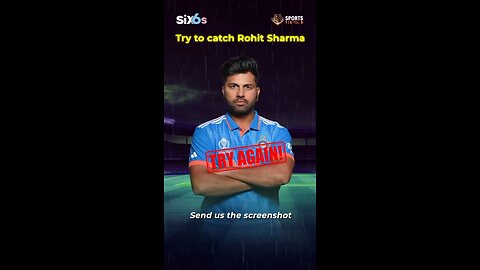 stop this challenge rohit sharma 🧐